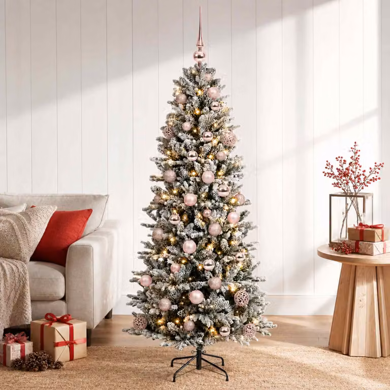 vidaXL Albero di Natale artificiale con palline 120 cm 150 LED