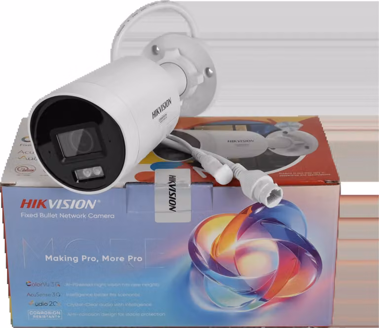Telecamera IP, 8 MP, Smart Hybrid Light, DS-2CD2087G3-LI2UY, 2,8 mm