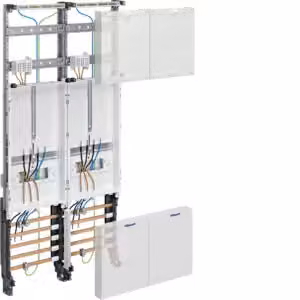 Portata completa universZ 2 poli H1050 2ZP - Pannello contatori 2 contatori kWh 0 file ZK33Q3N