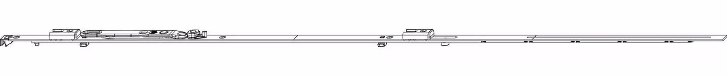 MACO MM azionamento anta fissa iS EH, scanalatura di montaggio, FFH 841-1090 mm (221904)