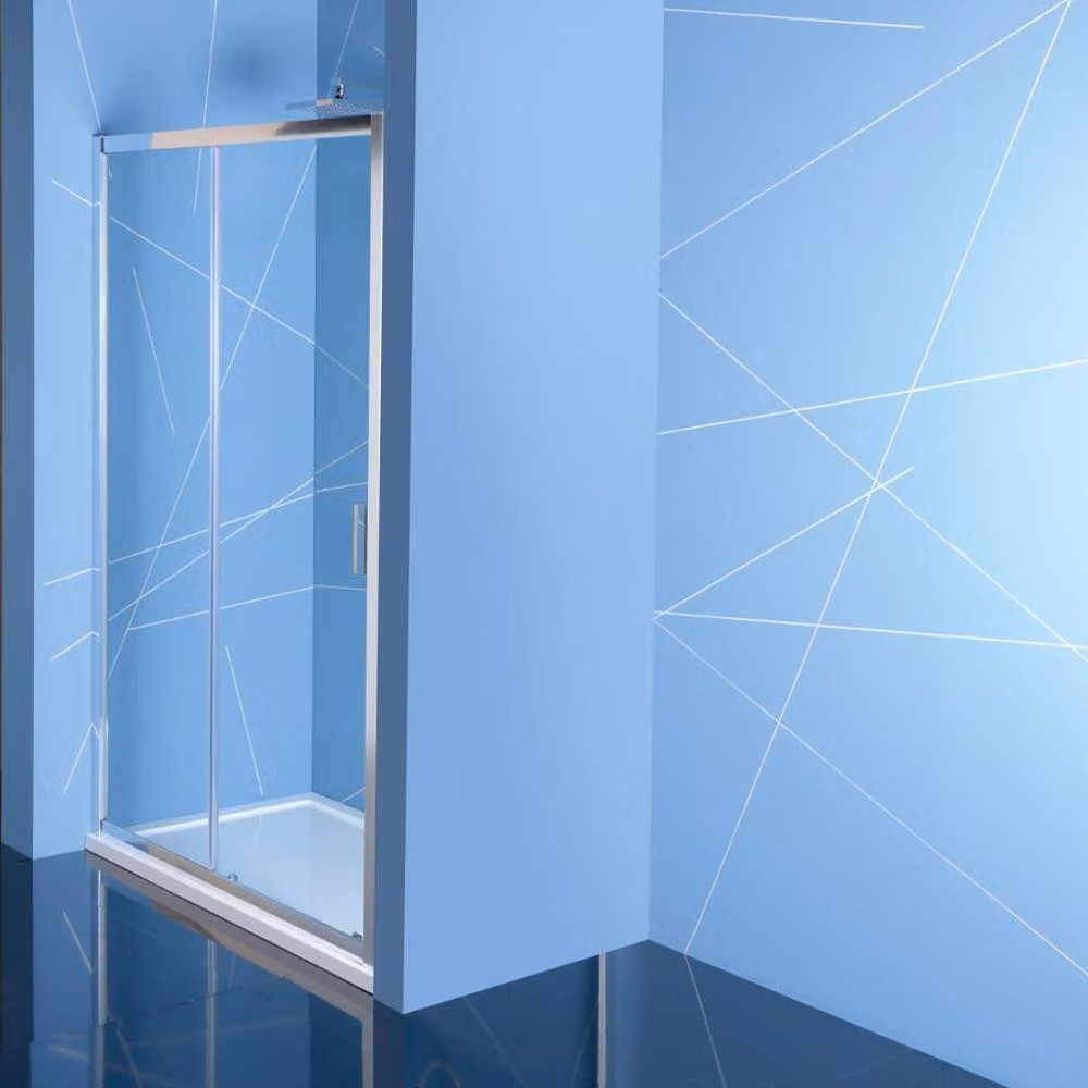 Porta doccia EASY LINE 1400 mm, vetro trasparente