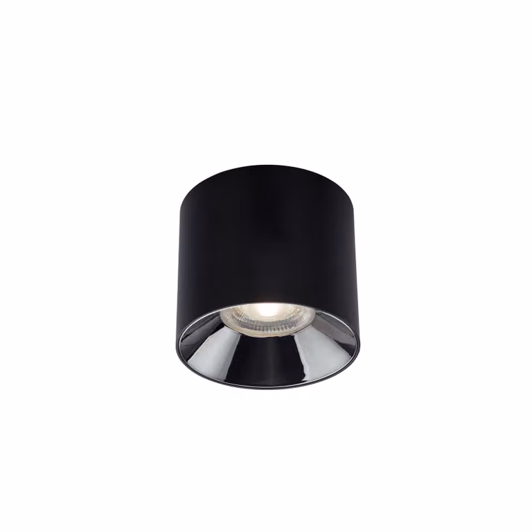 Faretto spot LED IOS nero 40 W, bianco caldo 3200 lm, alluminio, dimensioni: 19,3 x 19 x 19 cm, IP20, Nowodvorski Lighting