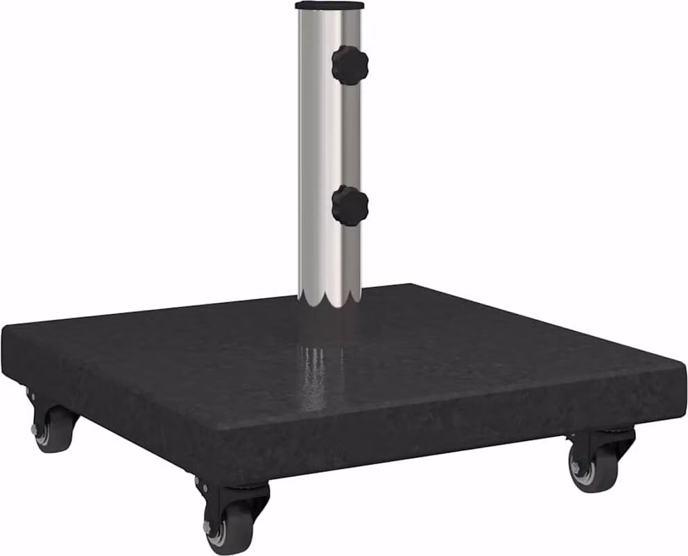 Base per ombrellone 30kg Nero Granito Quadrato