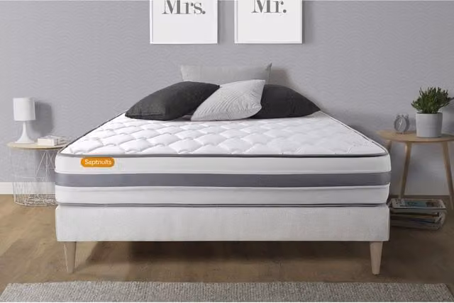Set materasso e base 160x200 cm - Memo Spring