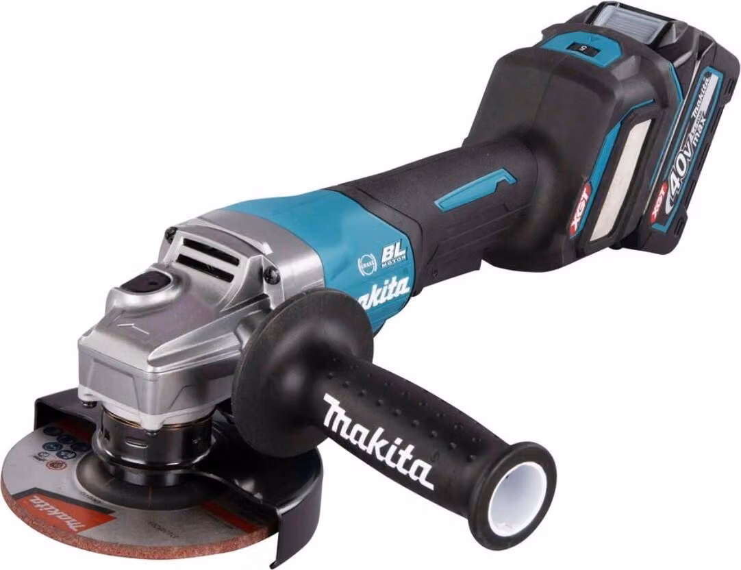 Smerigliatrice angolare a batteria Makita XGT 40 V max - 125 mm - 3.000 - 8.500 giri/min