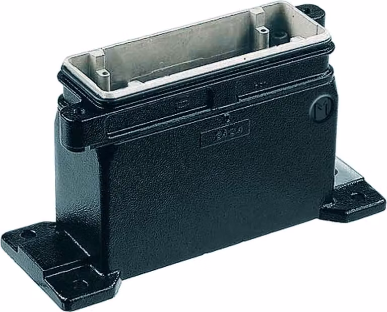 HARTING Han 24HPR Alloggiamento base, 3xM25 uscita cavo diritta, chiusura a vite - 1 pezzo