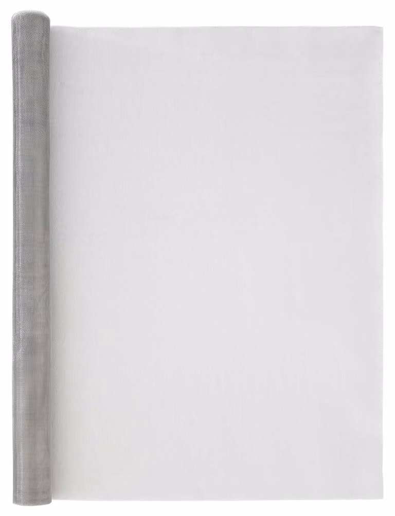 Maison Exclusive - Rete metallica, dimensioni 100 x 1000 cm, maglia 18, acciaio inossidabile 304, colore argento