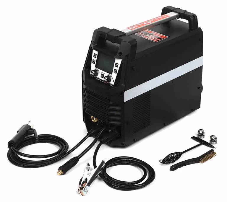 Lasmachine – Saldatrice per uso domestico – Saldatrice MIG – Saldatrice MMA – Display LCD – Funzione "Hot Start"