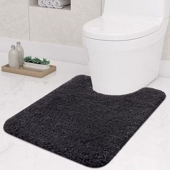 Tappetino da bagno antiscivolo, morbido e assorbente, 51 x 61 cm