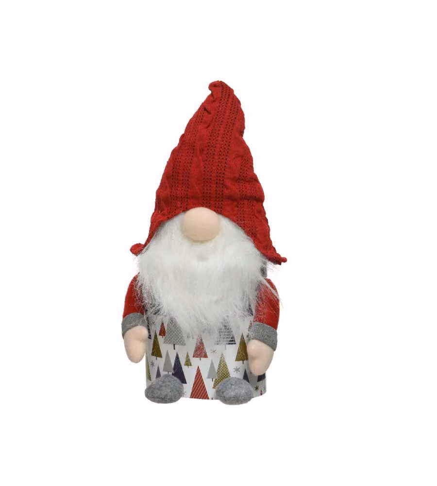 Decoro gnomo 20xh43 cm