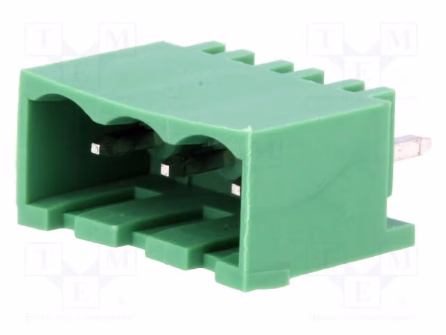 5 connettori a morsetto disattivabili, connettore da 5 mm, 3 poli dritti, maschio: 2EDGVC-5.0-03P-14-00AH