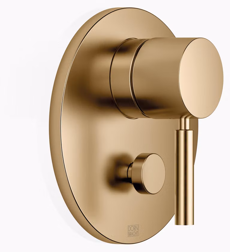 Dornbracht mitigeur monocommandé encastré avec inverseur, plaques de recouvrement 150mm, 36120660-39, 36120660-39