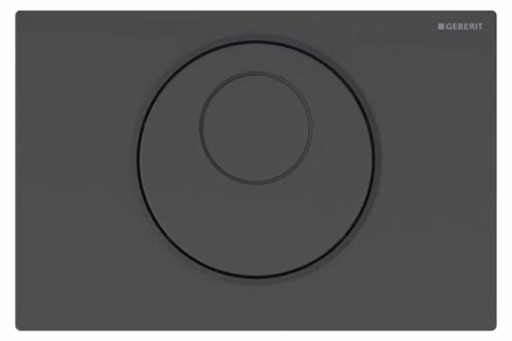 Geberit Sigma10 commande de WC avec déclenchement électrique du rinçage, fonctionnement sur réseau, automatique, sans contact, manuel, 115.890.DW.6, 115.890.DW.6