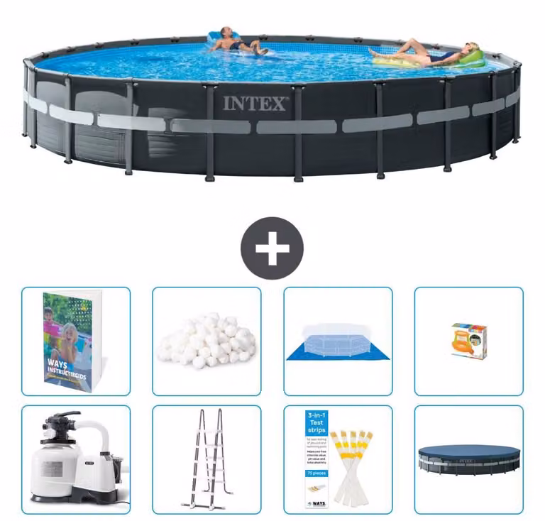 Ultra XTR Pool Rund - 732x132 cm - Set da 7 pezzi, modello S530