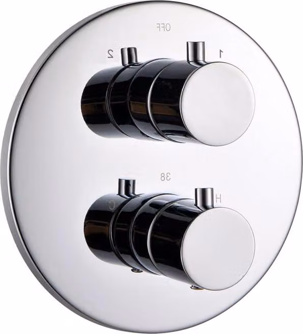 Beitz & Walz AQVATHERM Kit di montaggio pronto all'uso per termostato rotondo