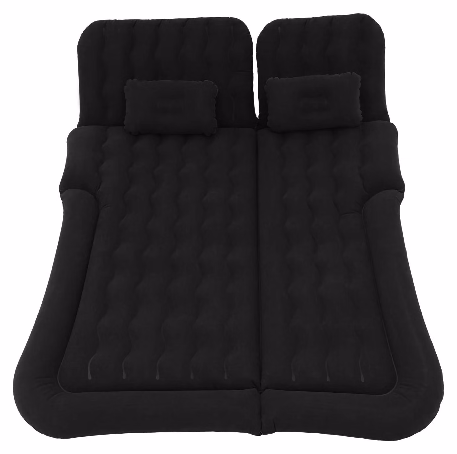 Materasso gonfiabile per auto, pompa elettrica portatile, costruzione robusta, colore nero