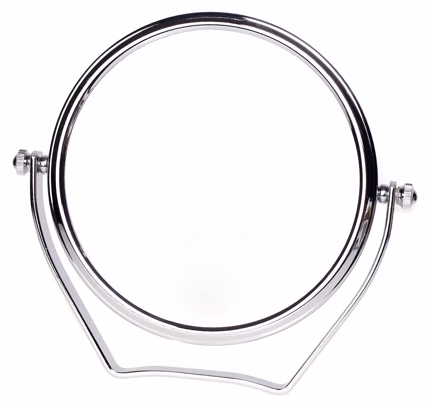 Omgoods - Specchio da trucco con ingrandimento 5x - Specchio da tavolo a doppio lato, 6 pollici