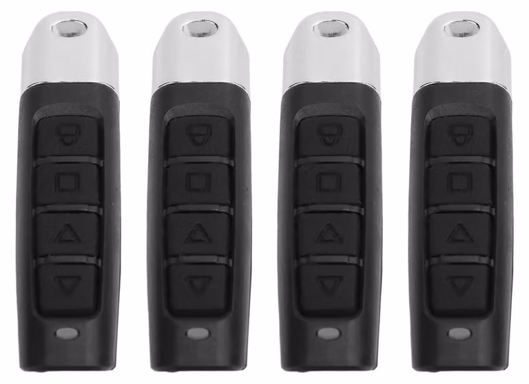 Telecomando a 4 canali per porte da garage, frequenza 433,92 MHz, telecomando manuale per sistemi di allarme per magazzini, luci per tettuccio apribile