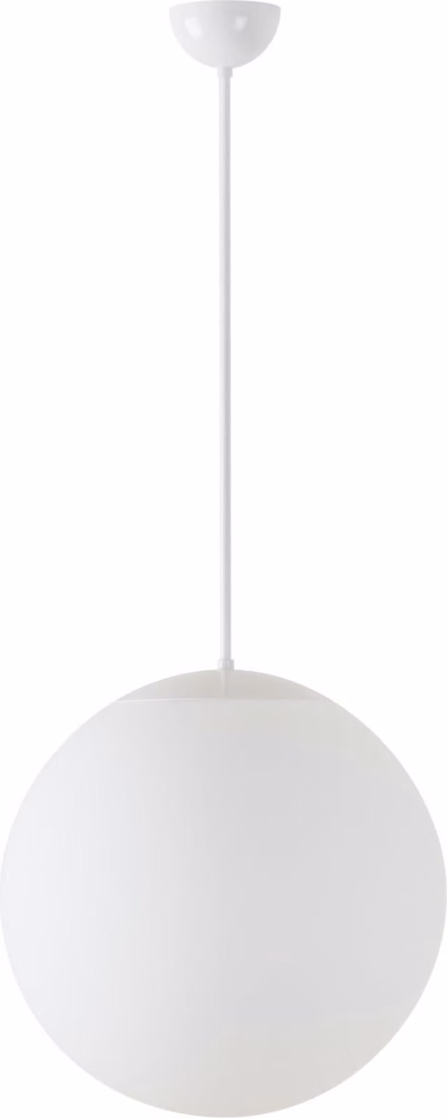 OSMONT ADR42165 ADRIA P3 apparecchio a sospensione in vetro bianco IP40 40W E27