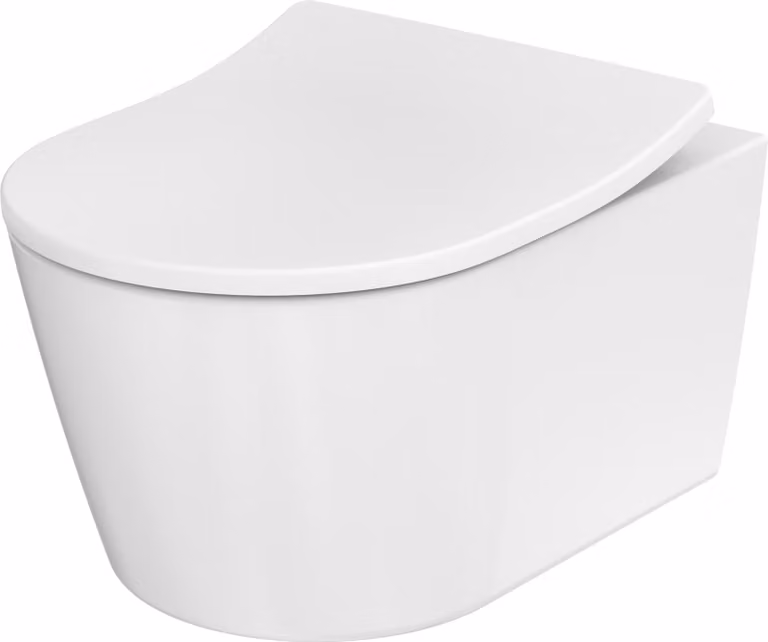 TOTO RP, WC suspendu, rinçage profond, pour Washlet RG Lite avec raccords latéraux, 380x540x335mm, CW552RY, CW552RY