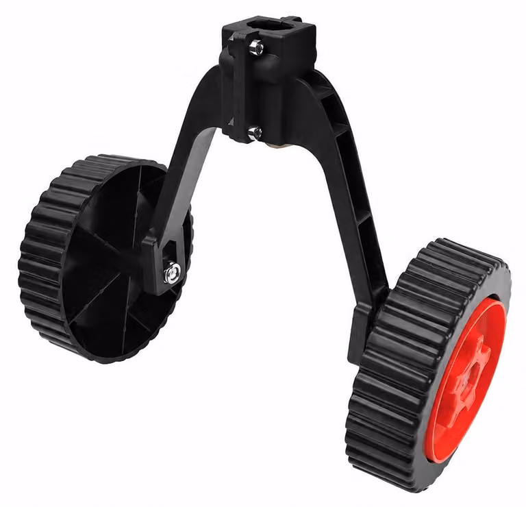 INF Ruota Supporto Rimovibile per Decespugliatore PVC Nero Rosso 23.00cm