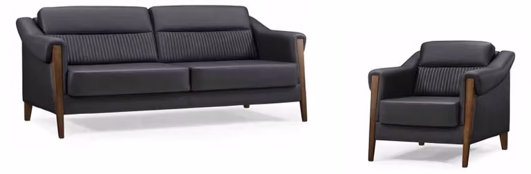 Sofagarnitur Wohnzimmer Set Sofa 3 + 1 Sitzer Polster Möbel 2tlg Modern Möbel