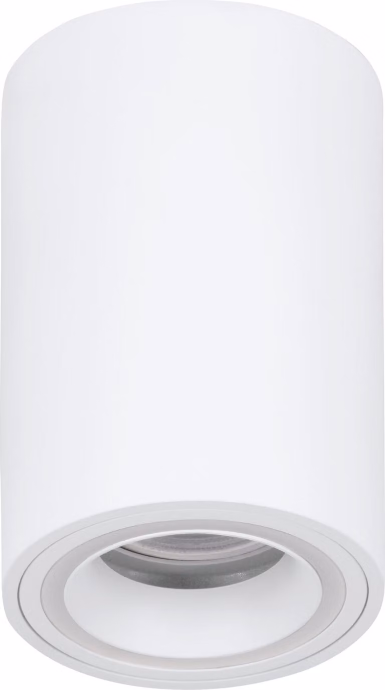CAROSSO-Z Luce di superficie - H12 x Ø8 cm - bianco - 1X4.9W incluso - IP20
