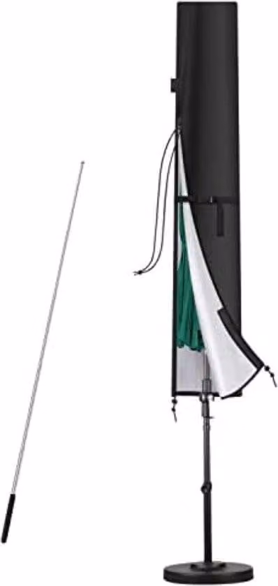 Ombrelli impermeabili con cerniera e asta