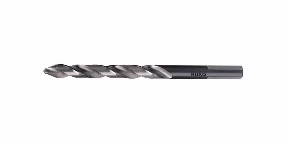 Punta a spirale ULTIMATECUT FS DIN 338 tipo N, diametro 1,5 mm, HSS lucida/brunitura, gambo cilindrico