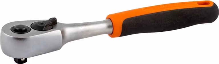Cricchetto reversibile Bahco 1/4, 60 denti, angolo di rotazione 6°, 145 mm