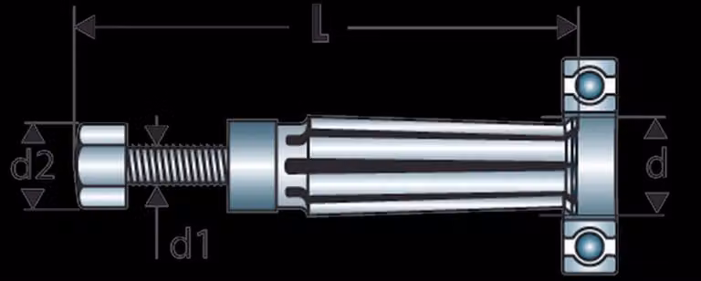 Facom Klemme fuer Lagerabzieher 13,0 - 18,0mm