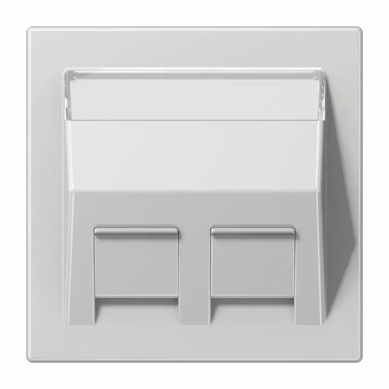 Jung LS569-30BFPLLG Copertura con campo di scrittura 9 x 51 mm grigio chiaro