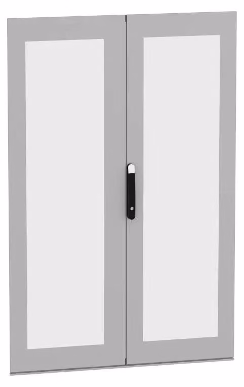 Schneider Electric Porte vetrate, PanelSeT SFN, Spacial SM, per armadi elettrici A 1800 mm L 1200 mm, set da 2 pezzi NSYSFND18122DT