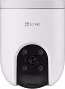 Videocamera di sorveglianza esterna Ezviz H8c Pro 3K Pan&Tilt White con connettività Wi-Fi e visione notturna