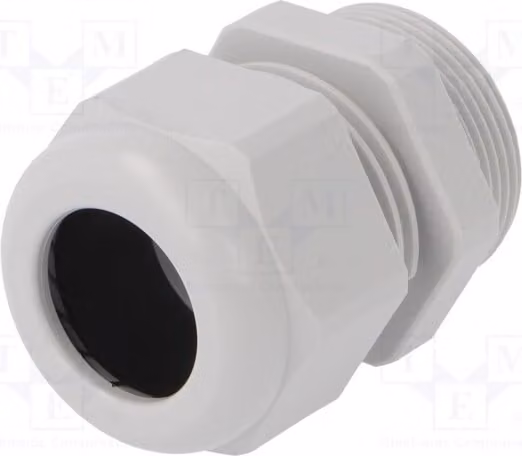 1 x Raccordo per cavo, grigio, 1,5, codice prodotto 1.219.3200.50 n, grado di protezione IP68, materiale: M32