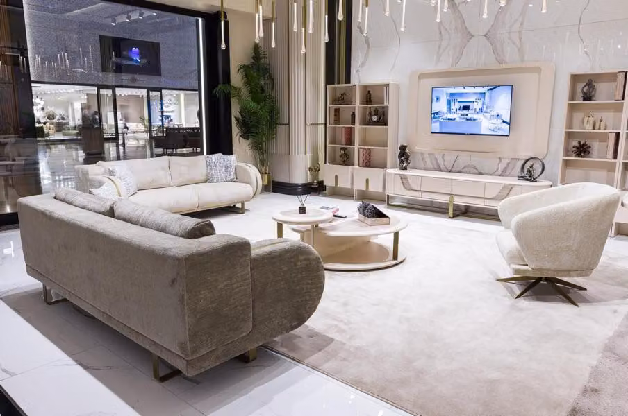 Sofagarnitur Set 3+3+1 – Ideal für Ihre stilvolle Wohnzimmereinrichtung.