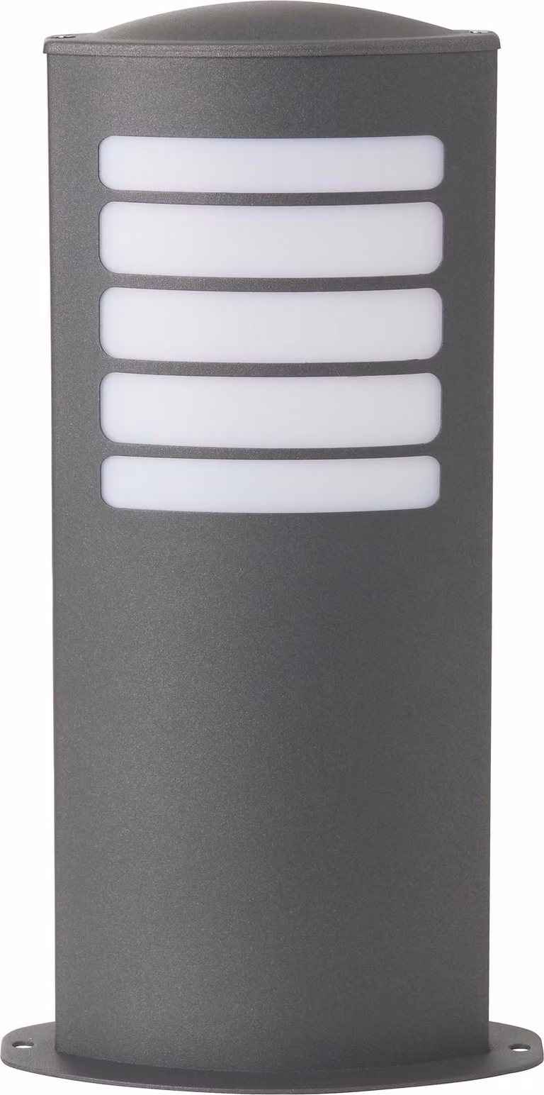 BRILLIANT Todd luce di base per esterni | luce per esterni | metallo/plastica | antracite | IP44 | resistente agli spruzzi | 1x E27 max. 40 W