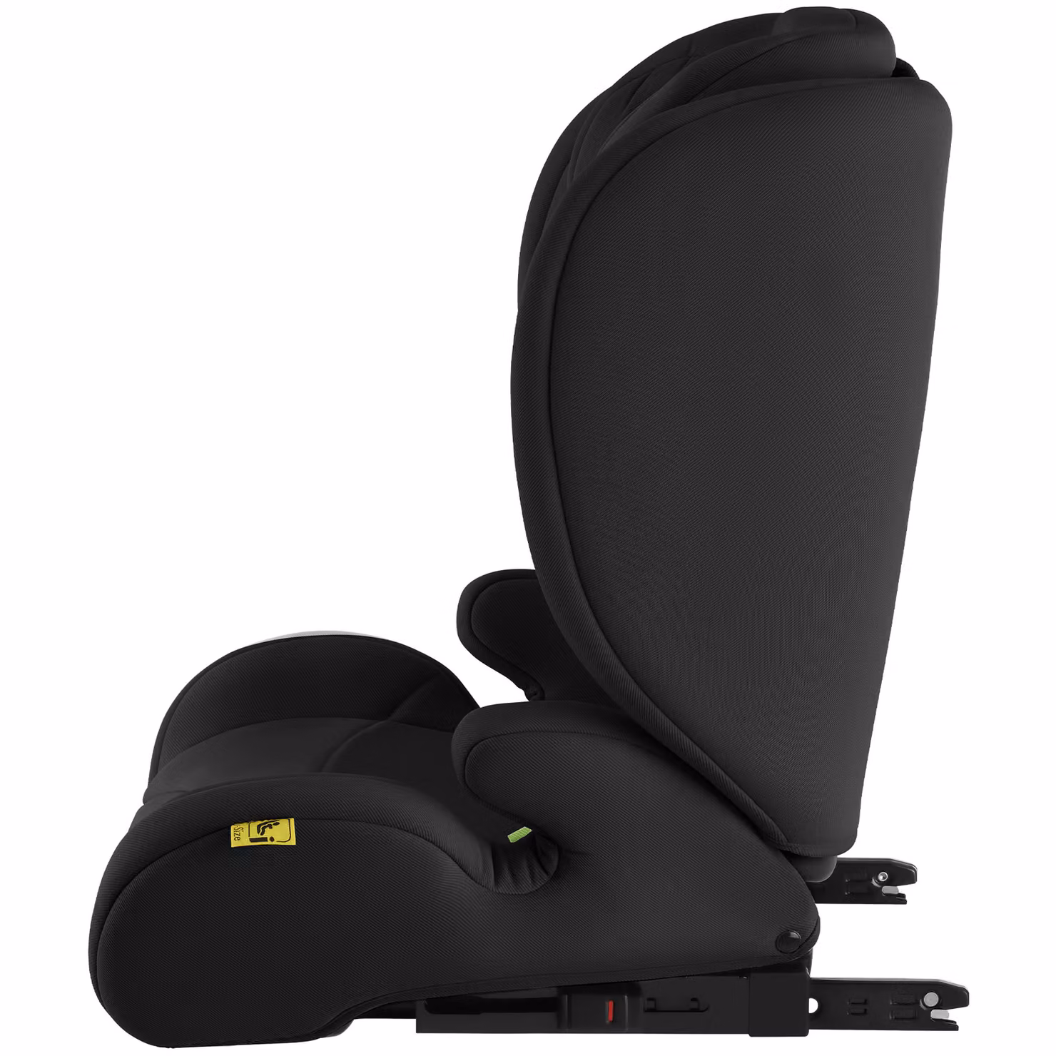 Seggiolino auto Levi tectake con omologazione i-Size, base ISOFIX e schienale, colore nero