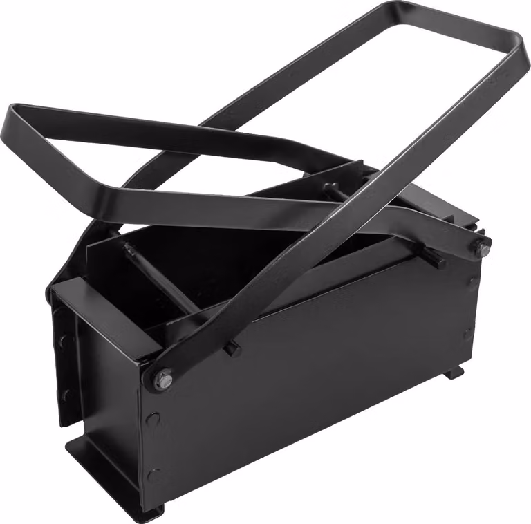 Bricchettatrice, pressa per bricchetti di carta ecologica, design resistente, nero
