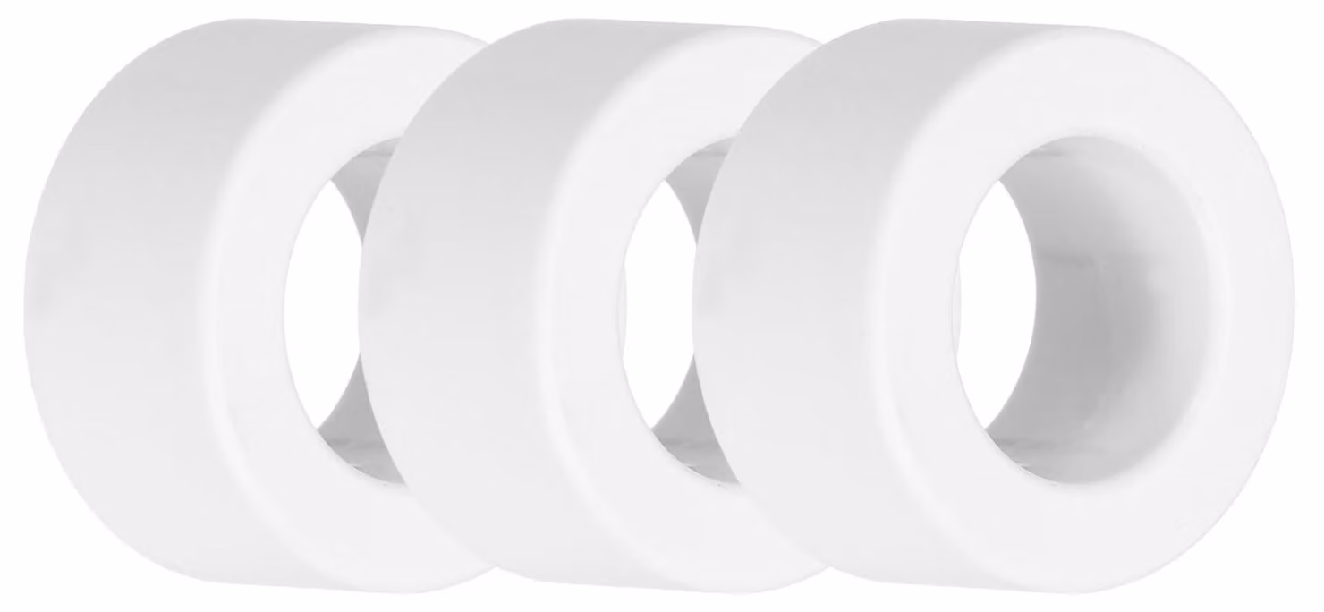 Nuclei toroidali in ferrite, confezione da 3 pezzi, diametro interno di 21 mm, materiale nan cristallino, colore bianco