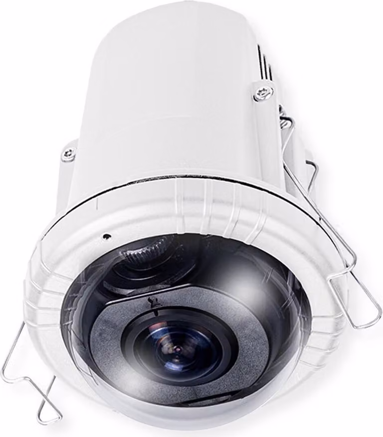 VIVOTEK SERIE S FE9192-H 12 MP, H.265, WDR Pro, Smart VCA, montaggio da incasso