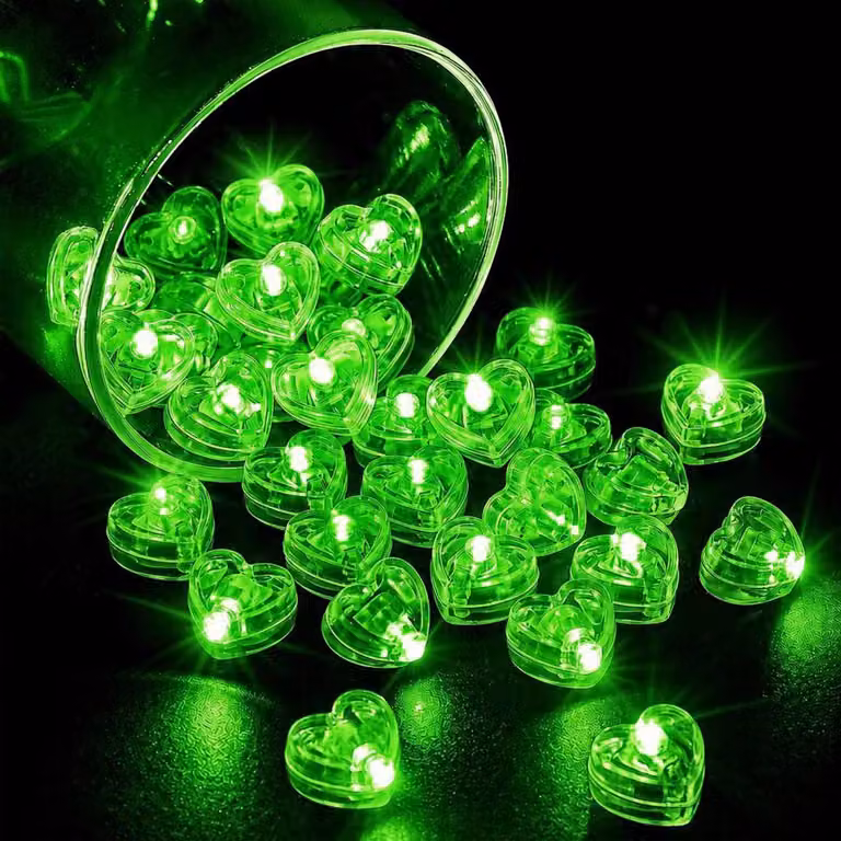 Luci a LED a forma di palloncino, 120 pezzi, colorate e lampeggianti, diametro 1,75 cm, ideali per feste