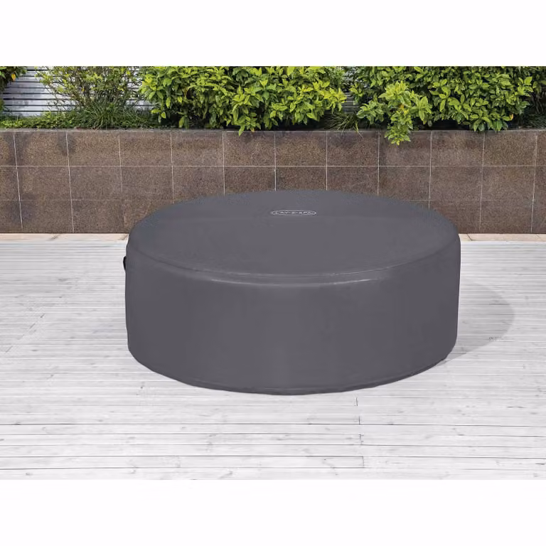 Copertura termica Bestway in PVC e POM grigia per piscina rotonda