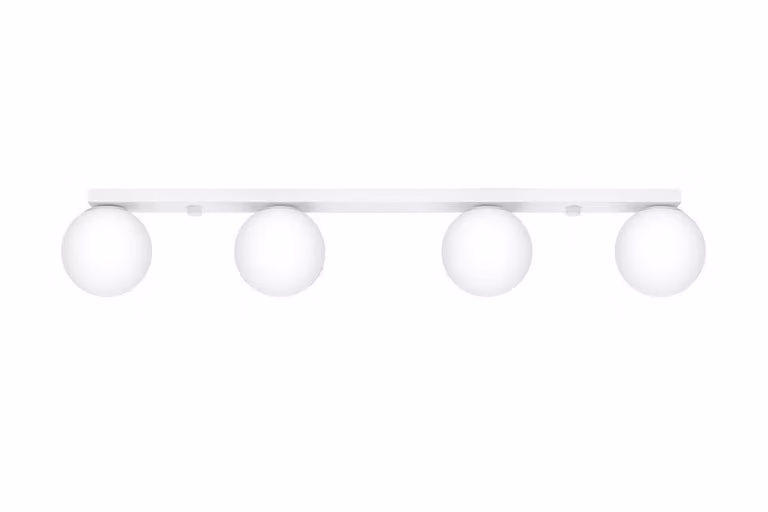 Lampada da soffitto YOLI 4 bianco 4xG9 8W acciaio/vetro 14.5x12x88cm Sollux Lighting