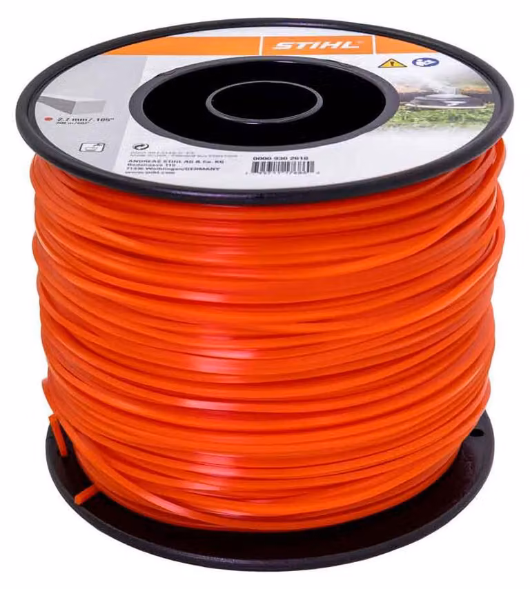 Filo per falciatrice / filo per decespugliatore STIHL SQUARE 2,7 mm 208m 00009302616