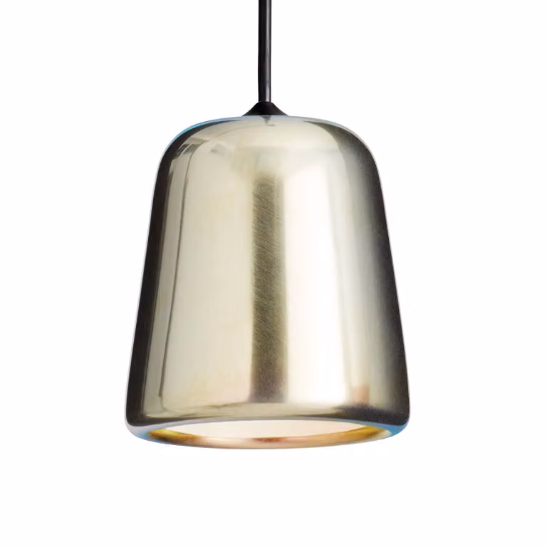 New Works Lampada a sospensione Material The Originals, dimmerabile, Cromo / Argento, Soggiorno / Sala da pranzo, Metallo, Design, Lampada a sospensione