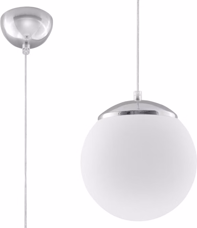 CALIX Lampada a sospensione E27, bianca, dimmerabile, 110 cm