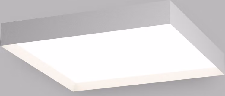 Apparecchio a soffitto MILO CRI90 LED dimmerabile, Variante: bianco, 600x600 mm, 60 W, 3000/4000 K, DALI