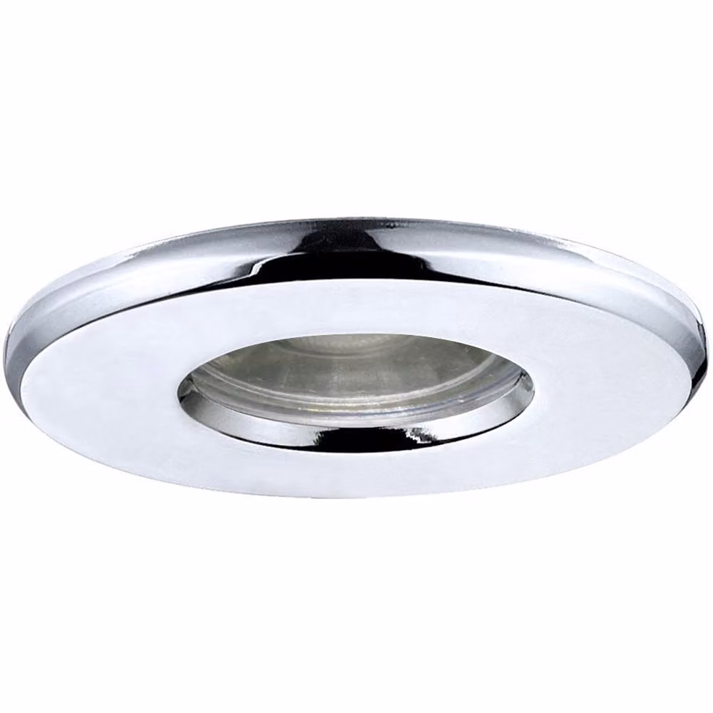 Eglo Luce da incasso LED IGOA Ø85mm cromo rigido IP44 3,3W GU10 240lm bianco caldo 3000K