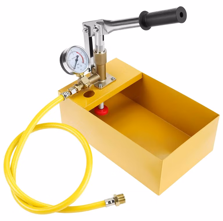 Pompa manuale da 40 bar, pompa di prova per tubazioni dell'acqua e sistemi di riscaldamento a pavimento